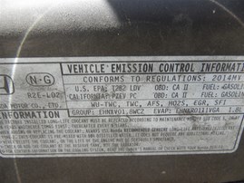 2014 Honda Civic LX Bronze Sedan 1.8 AT #A24909